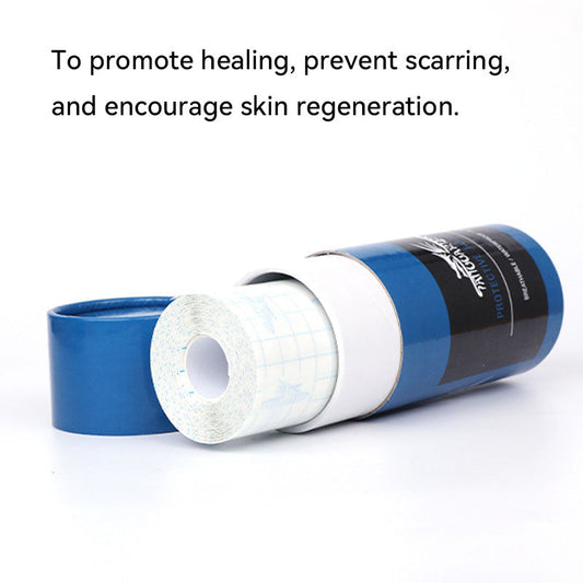 Rollo de vendaje para el cuidado posterior del tatuaje 6 pulgadas * 11 yardas (15 cm * 10 m)