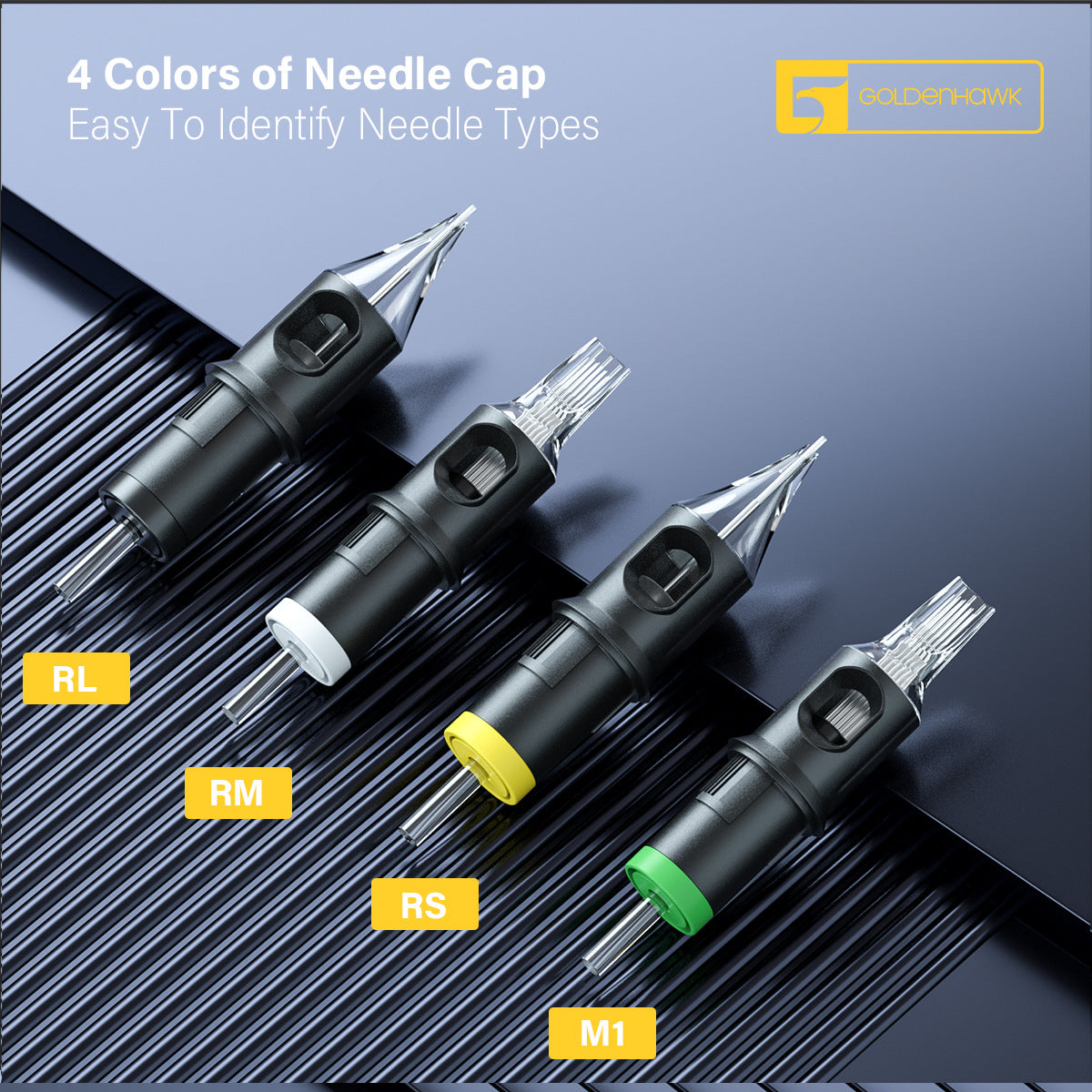 Disposable Cheyenne-Compatible Tattoo Cartridge Needles – Box of 20