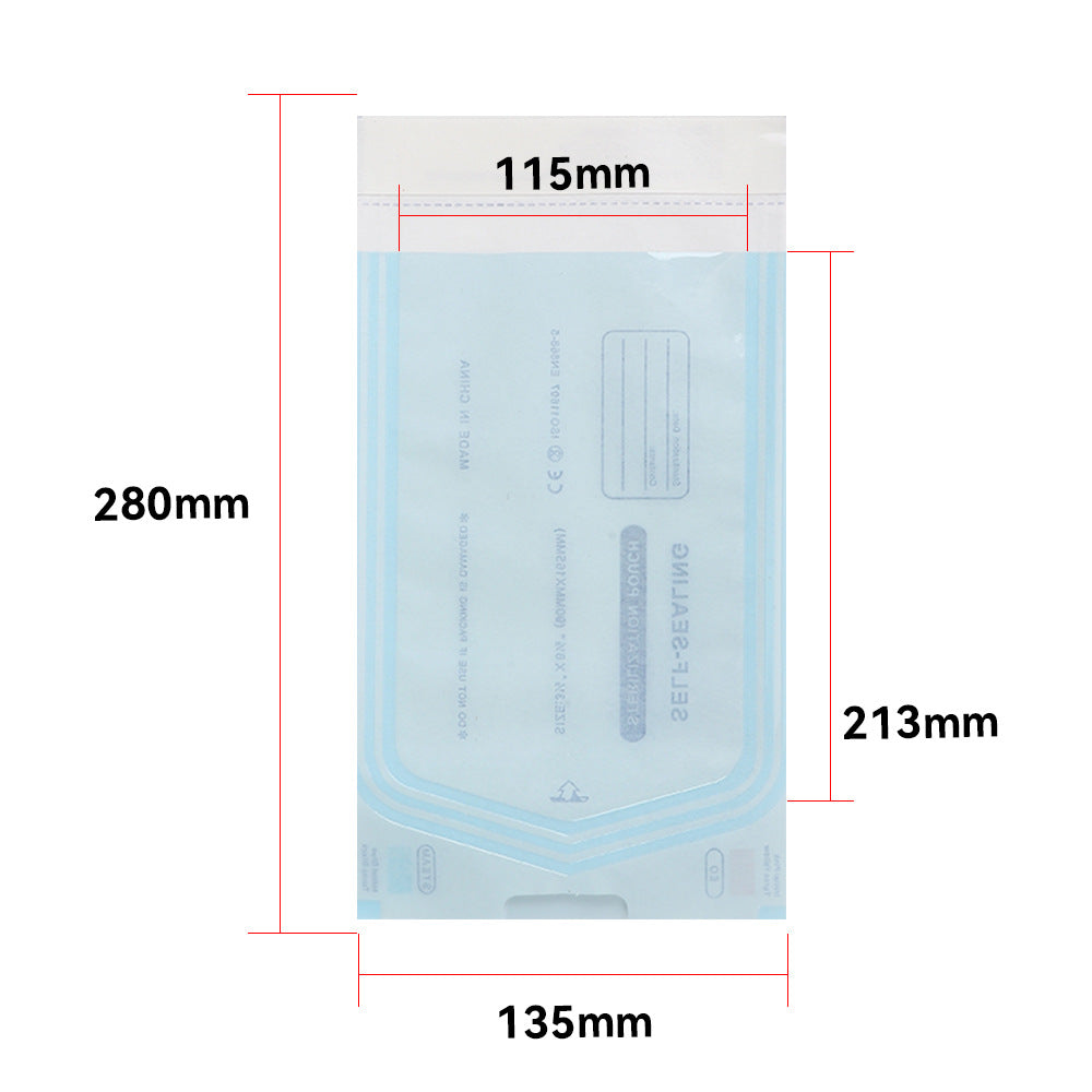 Self-Sealing Sterilization Pouches – Disposable Medical-Grade Bags for Tattoo, PMU, Dental, Nail Tools