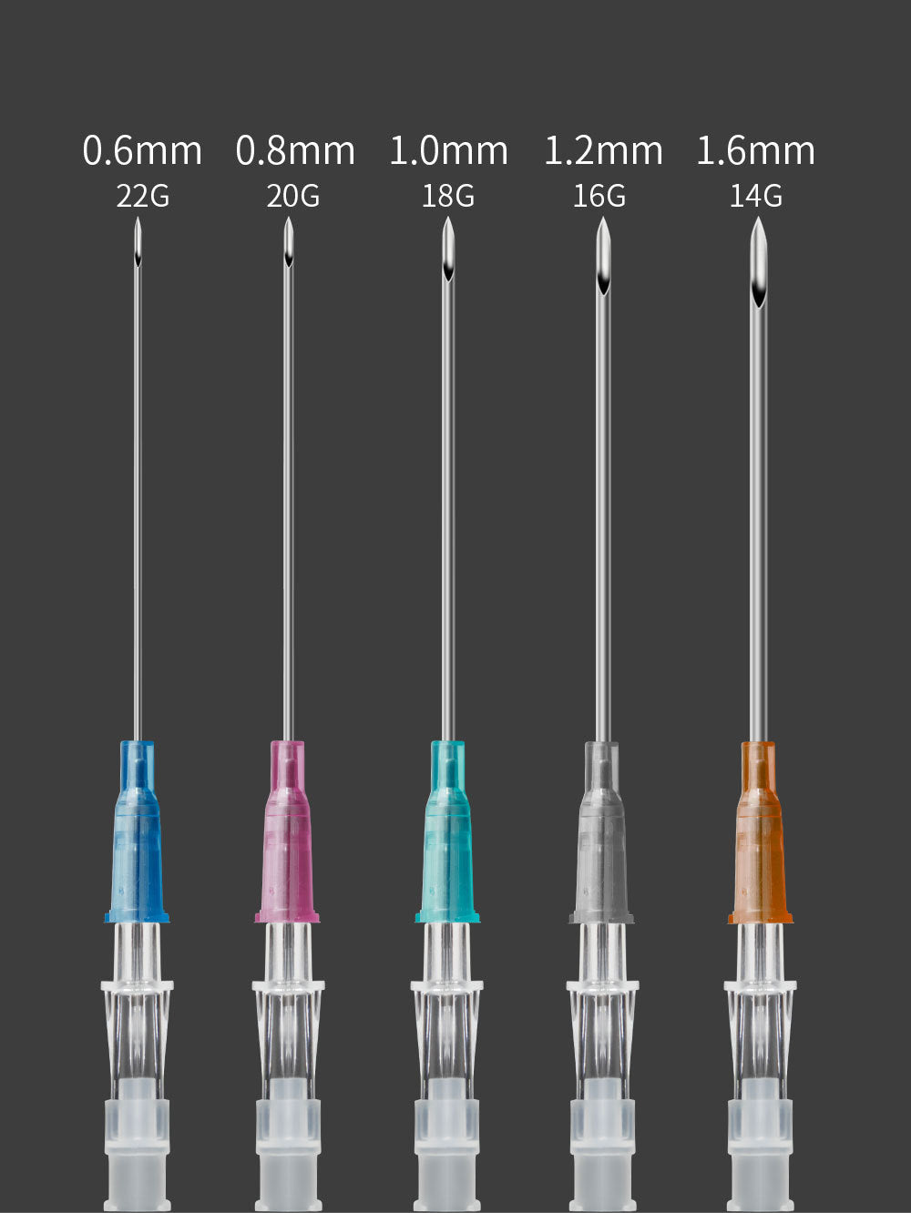 50PCS Disposable Piercing Needles with Catheter – Sterile Stainless Steel Body Piercing Tools
