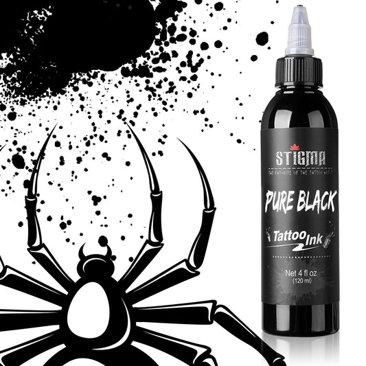 Tattoo Ink 120ml – Professional Black Tattoo Pigment for Lining & Shading