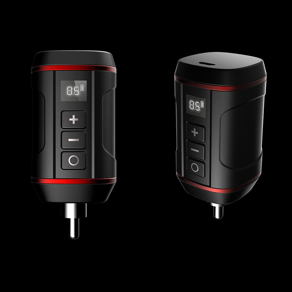 HELLO Wireless Tattoo Power Supply – Portable Mini RCA Battery for Tattoo Pen Machines
