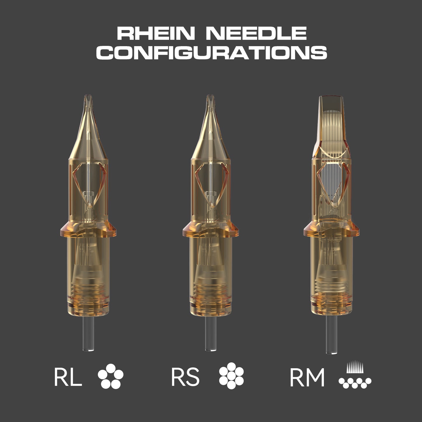 Professional One-Piece Tattoo & PMU Cartridges – Disposable Needles(20PCS/BOX)
