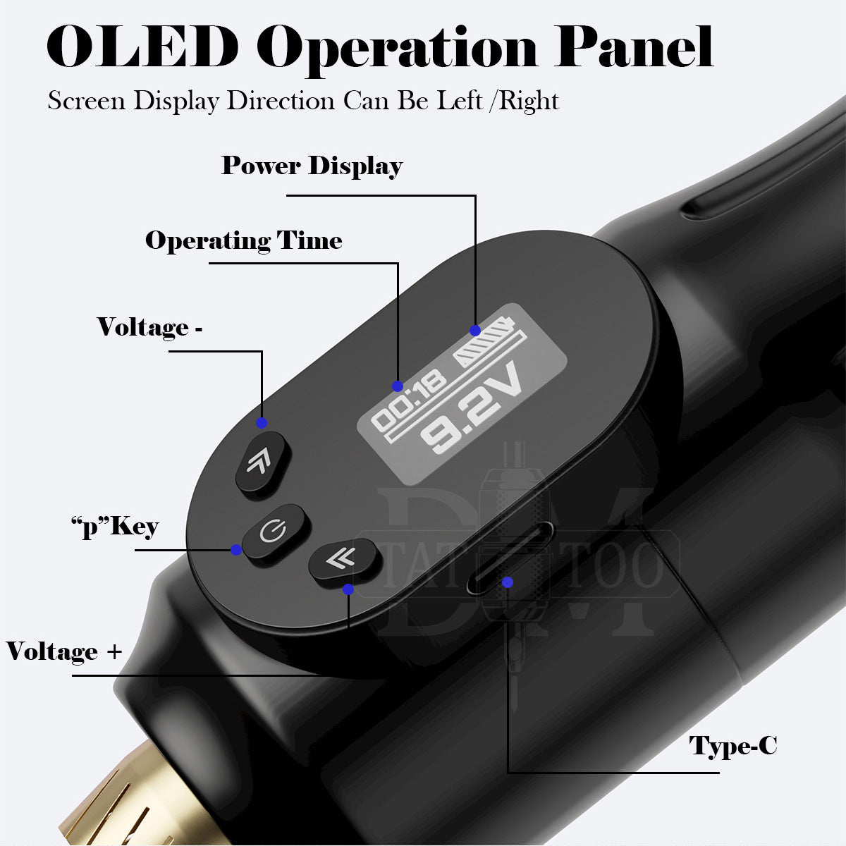 Wireless Tattoo Pen Kit – All-in-One Set