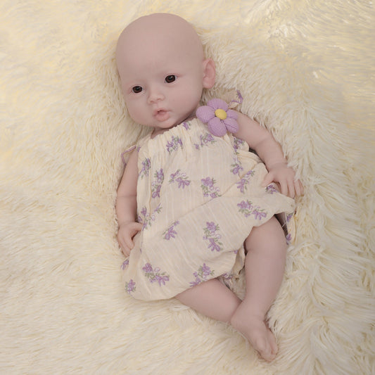 18.5-Inch Full-Body Silicone Reborn Girl Doll