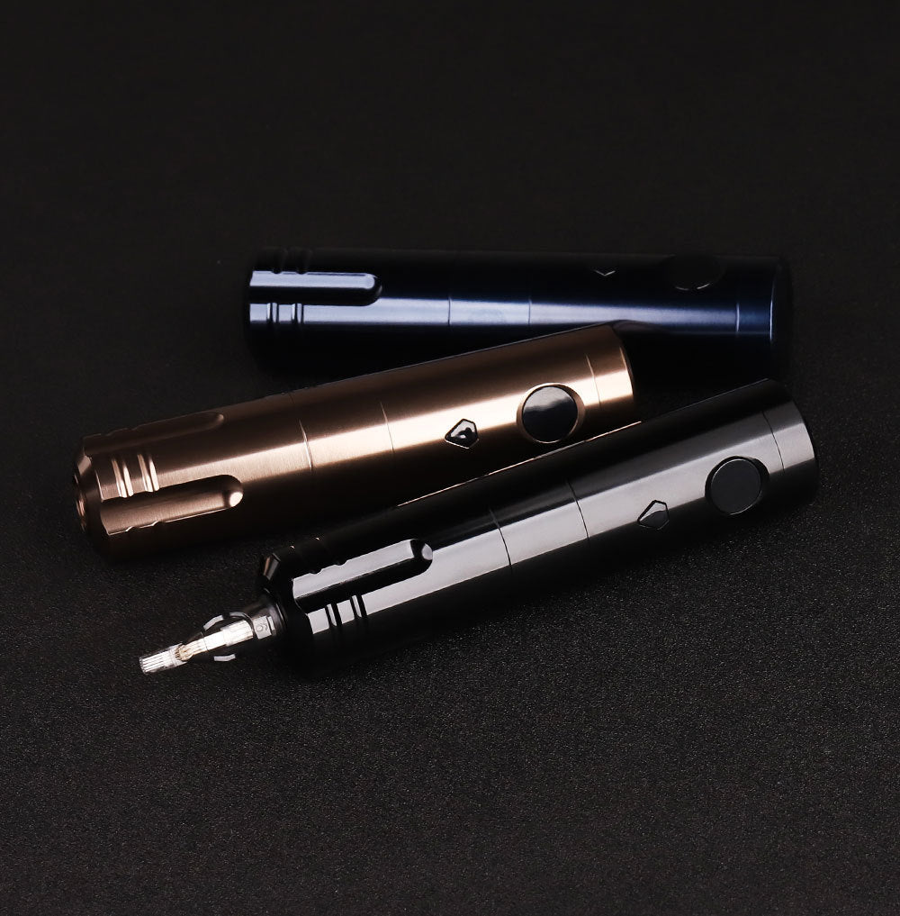 Wireless Tattoo Pen Kit with Integrated Cartridge Needle