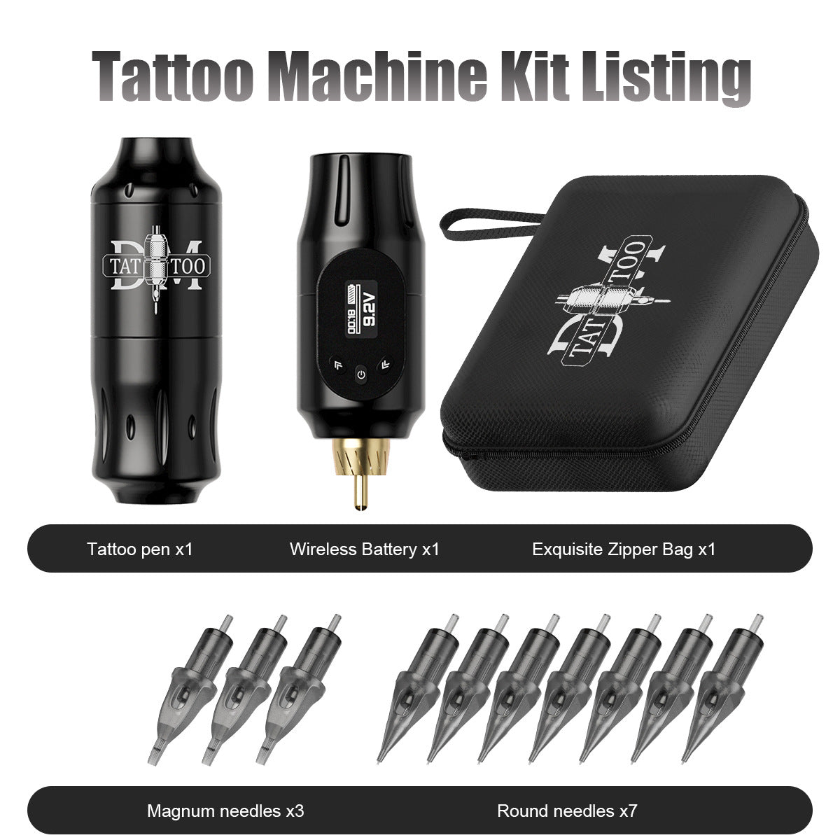 Wireless Tattoo Pen Kit – All-in-One Set