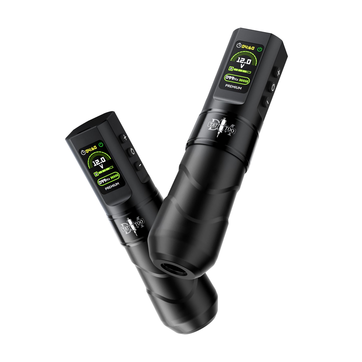 MASS Wireless Tattoo Pen with Color Display – 1500mAh Battery Tattoo Machine