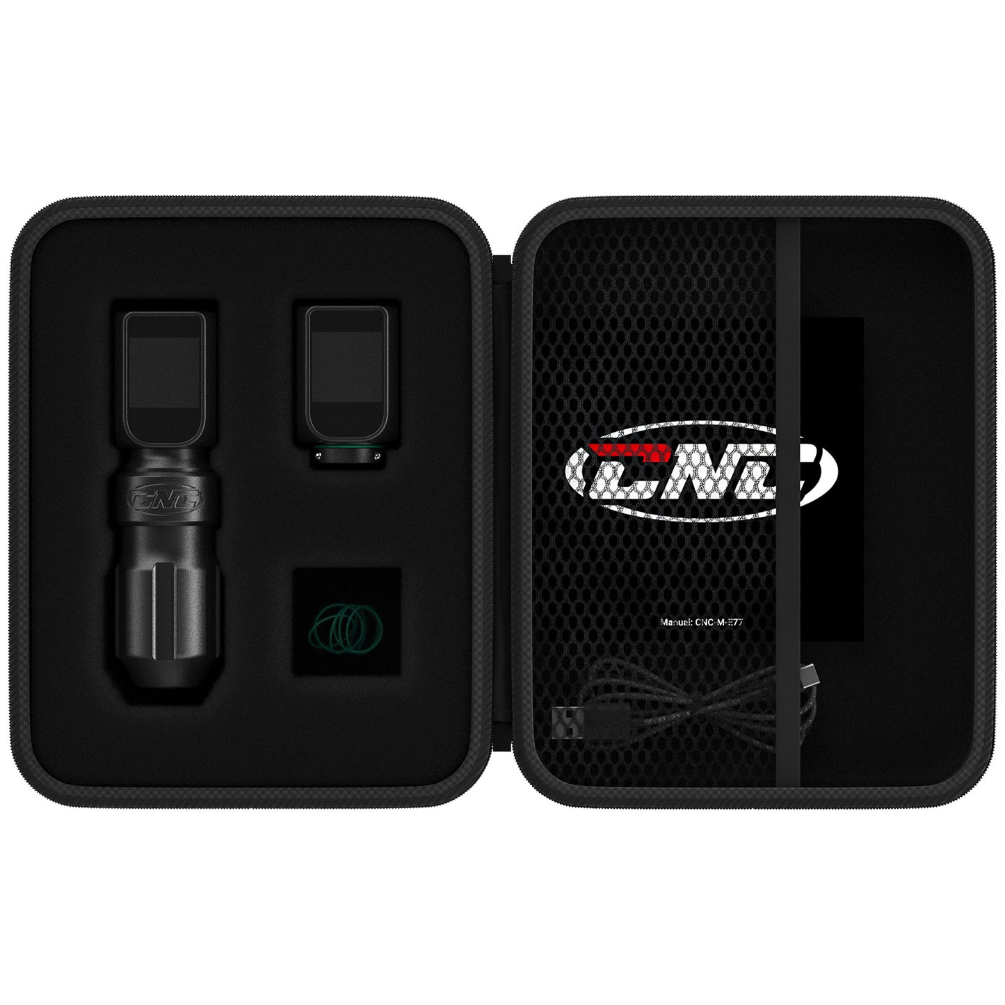 Dual Battery Wireless Tattoo Machine – 4.0mm Stroke Hollow Cup Motor Pen