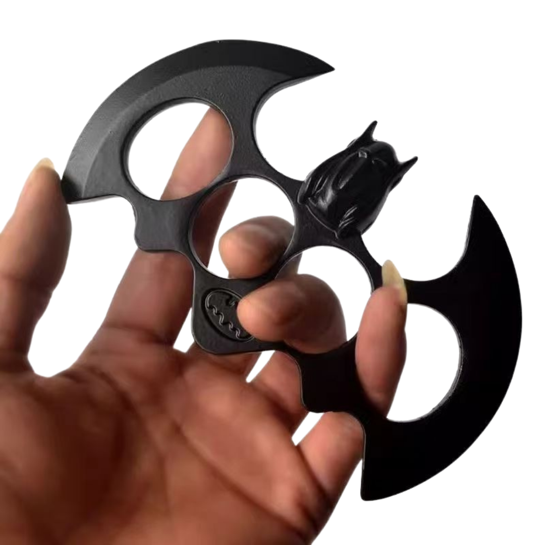 Black Batman Brass Knuckles