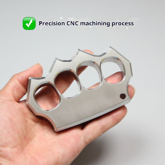 440C Stainless Steel Brass Knuckles - EDC Tool, Concealed, Comfortable Grip