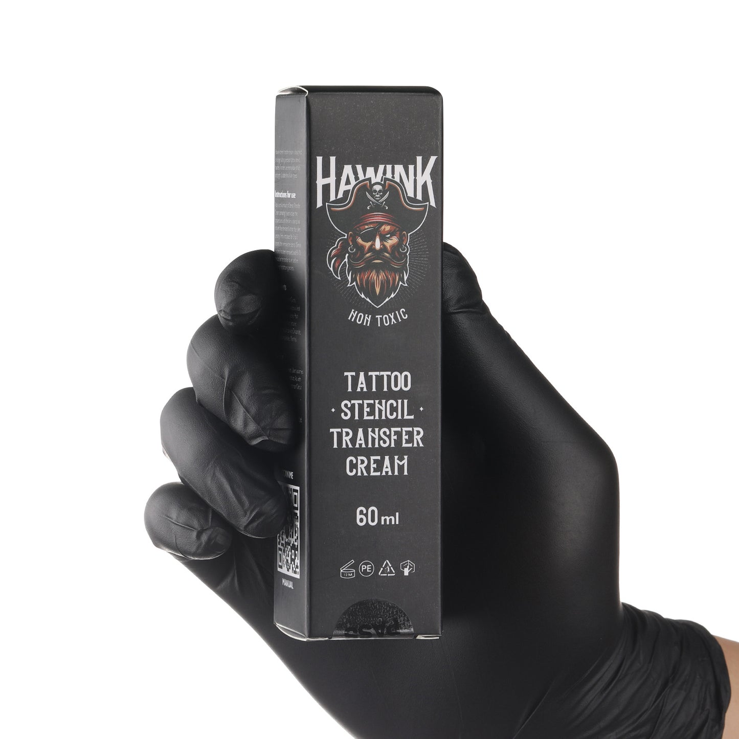 "Tattoo Transfer Gel 60ml – Clear, Smudge-Resistant Stencil Transfer Cream for Precise Tattoo Outlines
