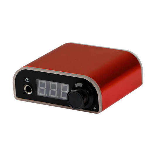 Fuente de alimentación Aurora LCD para máquinas de tatuar: unidad de alimentación con pantalla digital para máquinas de tatuar y motores