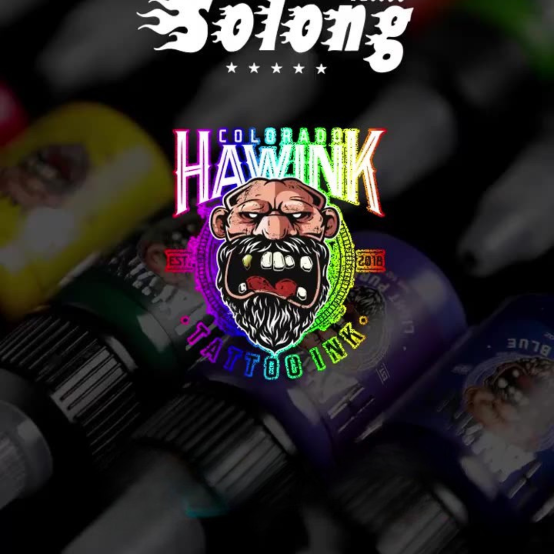 Hawink Mini Tattoo Ink Set 15ml – Professional Color Ink for Tattoo Artists