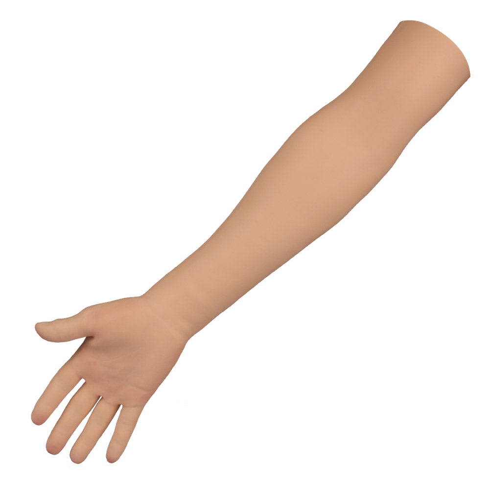 60cm Realistic Silicone Arm Gloves with Female Hands