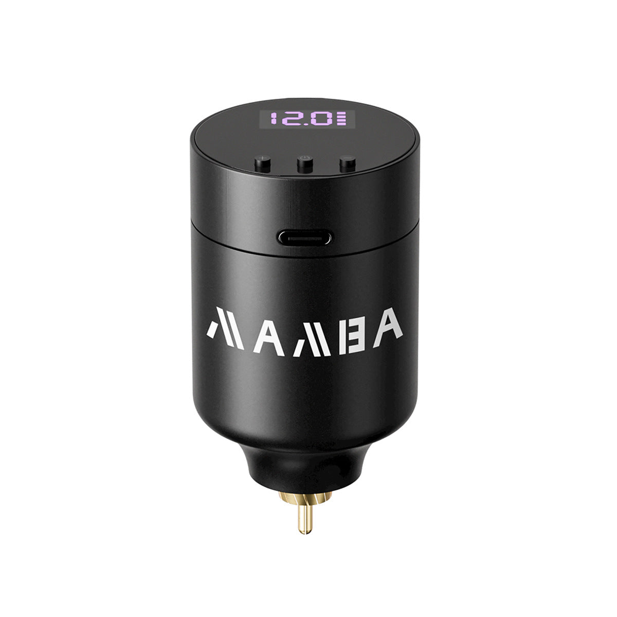 Mini Wireless Tattoo Power Supply – 1350mAh RCA Battery with Digital Display
