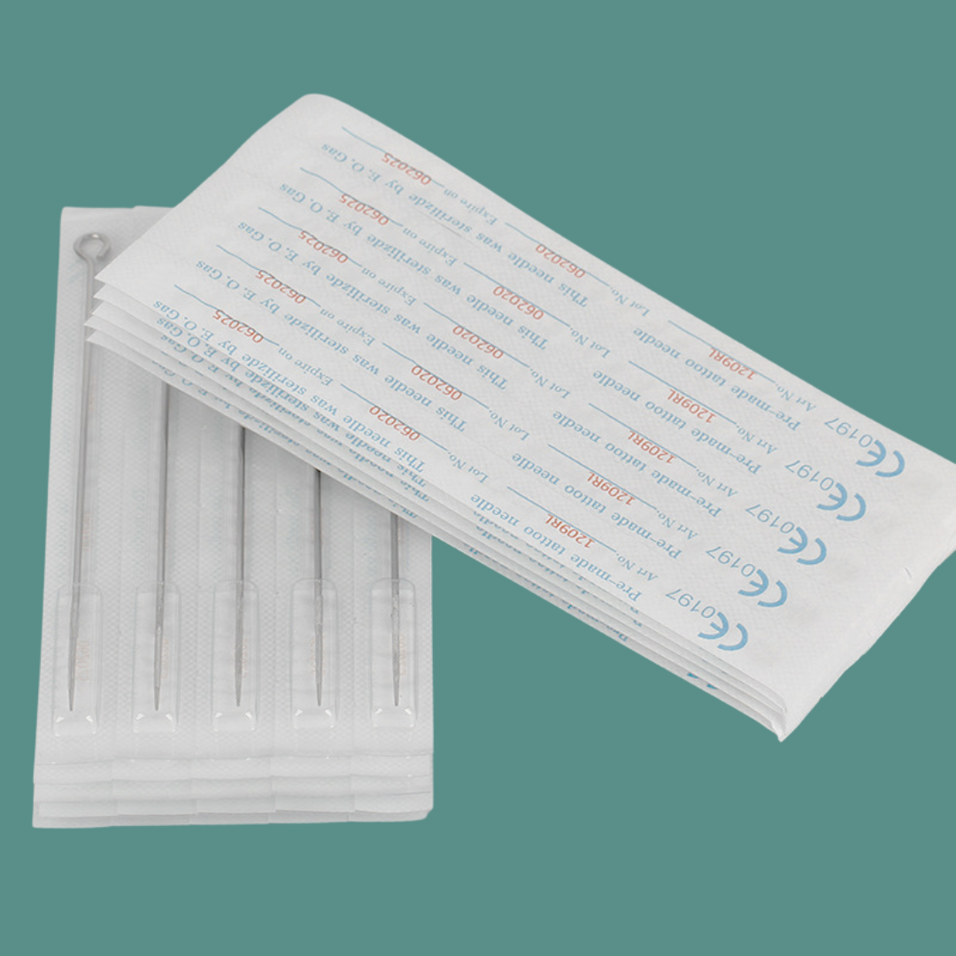 Disposable RL & Shader Tattoo Needles – For Tattoo Machines, Box of 50