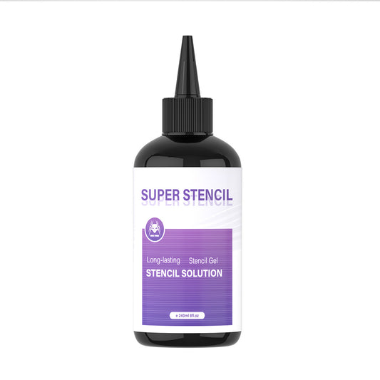 GHOST SPIDER Tattoo Transfer Gel – Smooth & Clear Stencil Transfer, 8OZ / 240ml