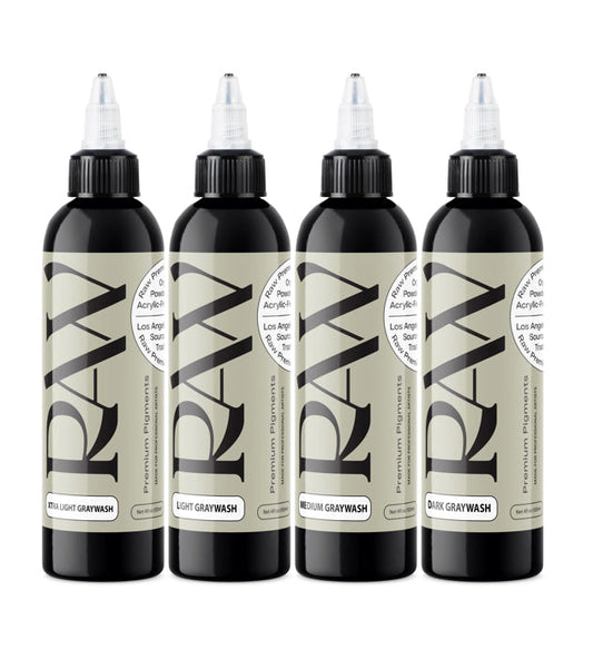 Raw Pigments - Gray Wash Set