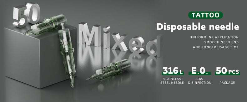 Disposable Tattoo Cartridge Needles – Tattoo, SMP & PMU Use