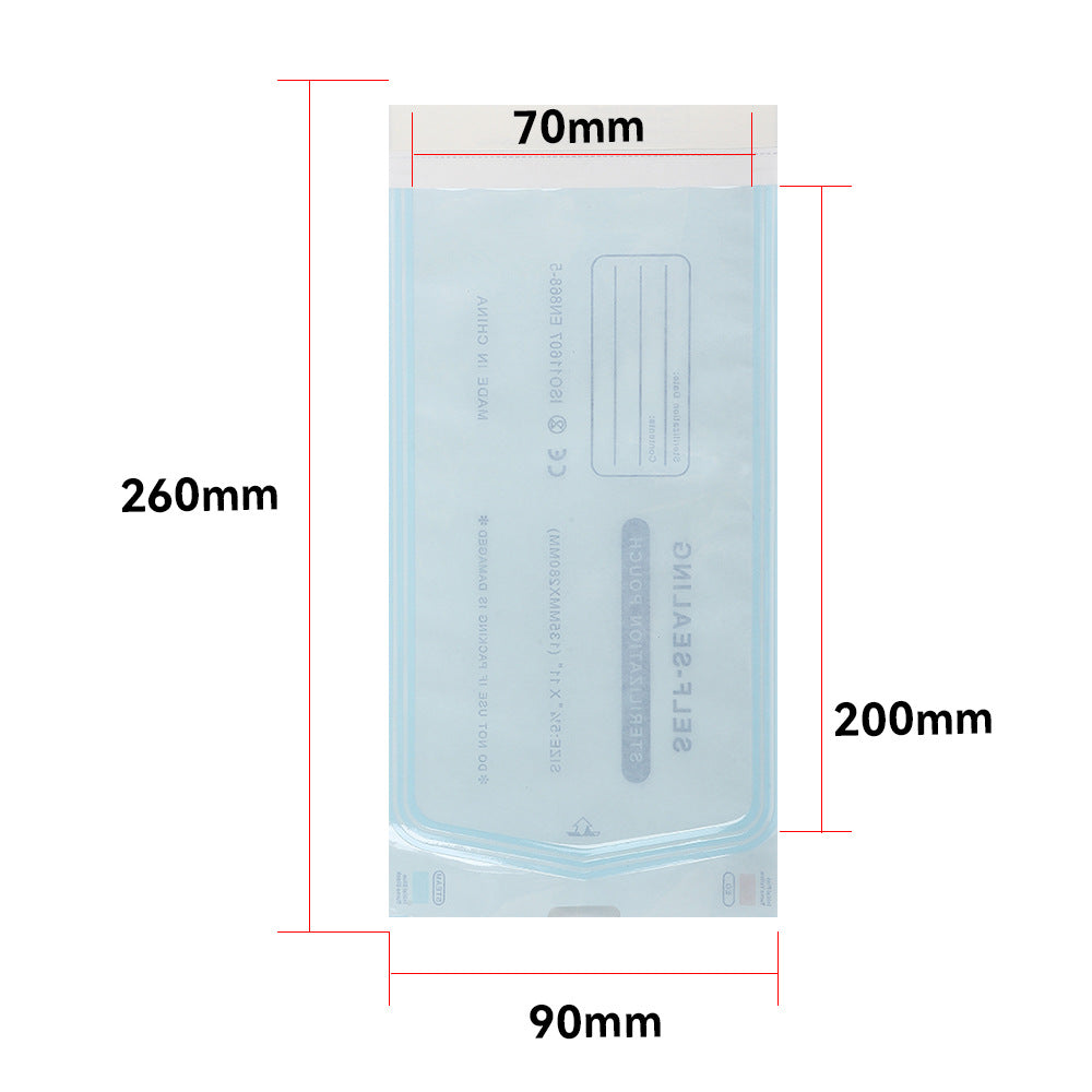 Self-Sealing Sterilization Pouches – Disposable Medical-Grade Bags for Tattoo, PMU, Dental, Nail Tools