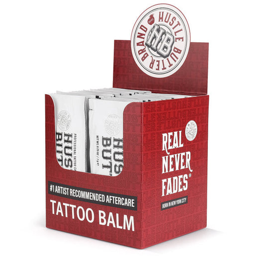 Hustle Butter Deluxe Tattoo Aftercare — 0.25oz Sample Packets — Single or Case of 50