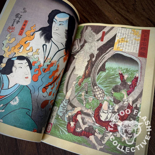 Ghosts and Demons Tattoo Flash — Softcover Book