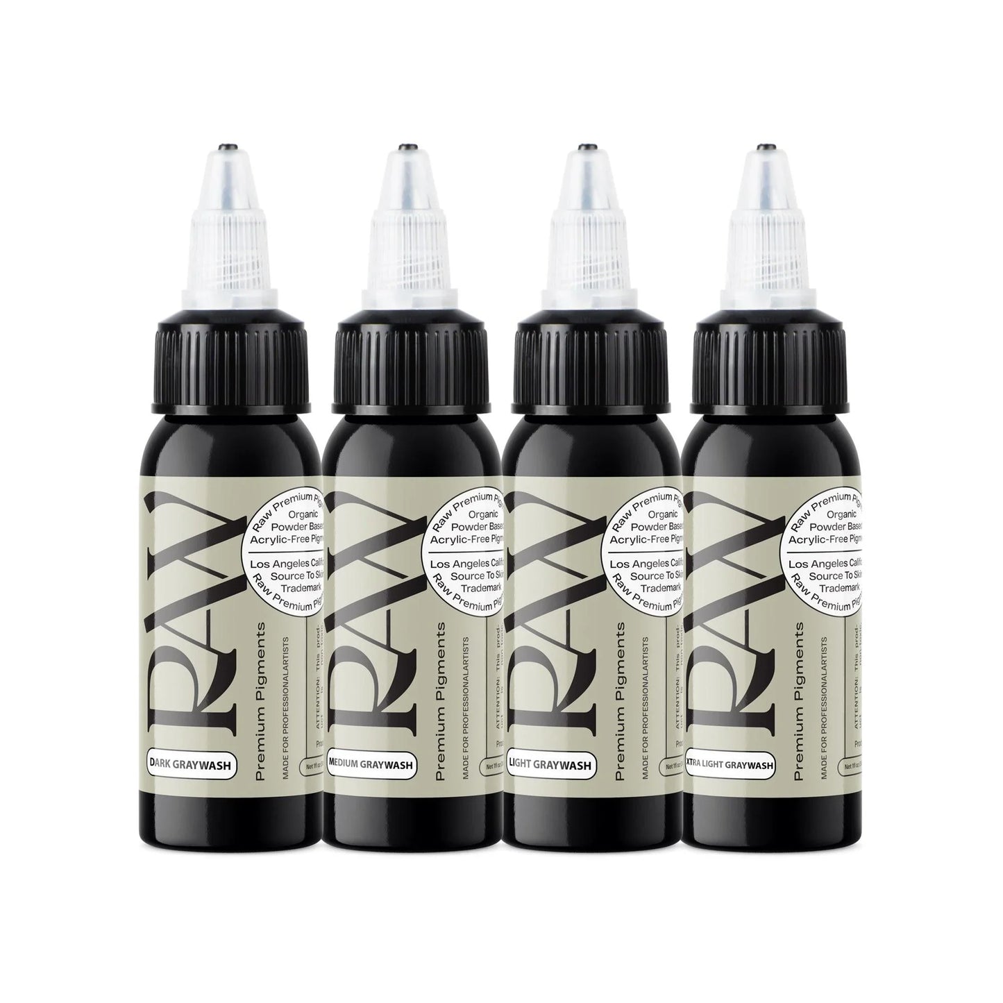 Raw Pigments - Gray Wash Set
