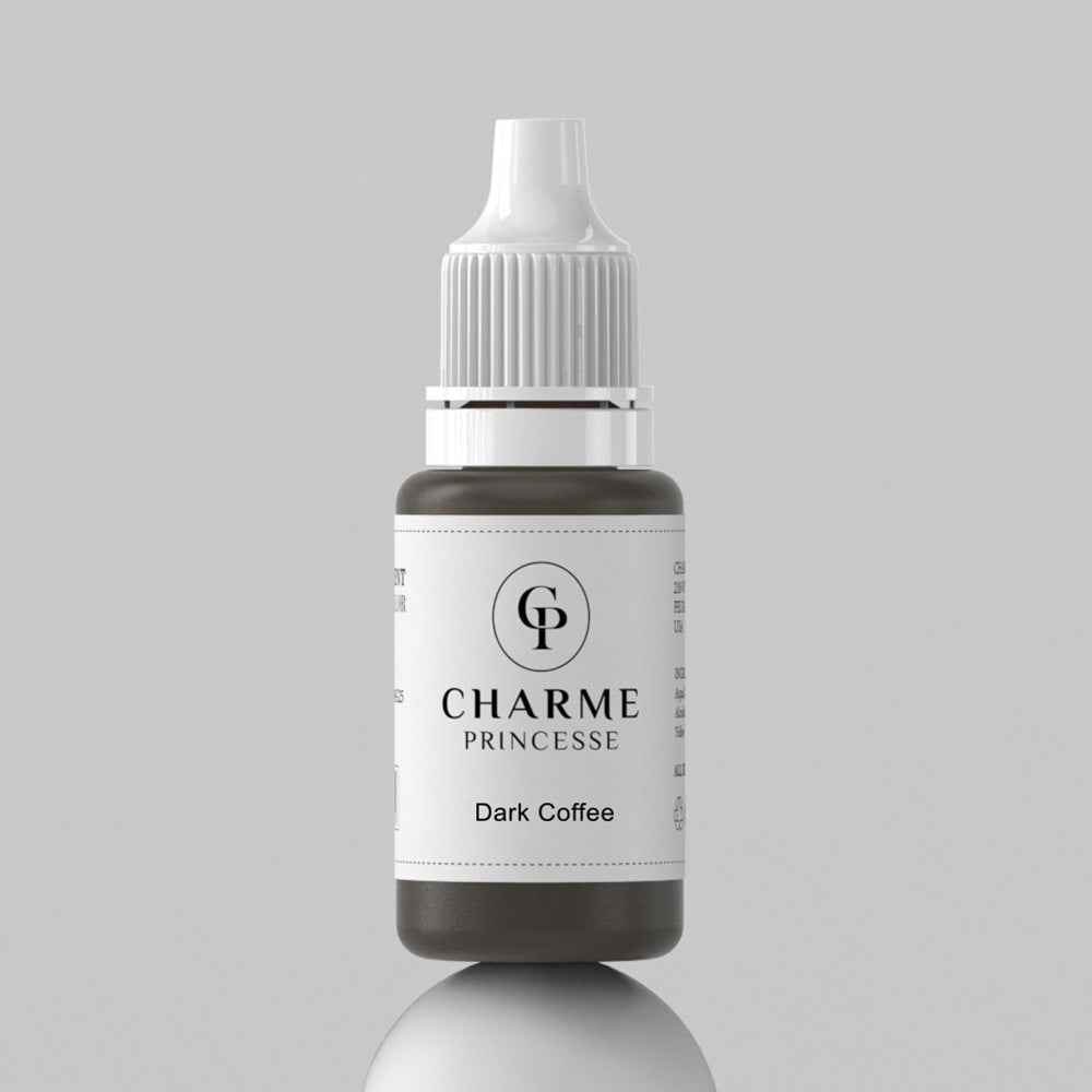 Glamour Princess Permanent Makeup Pigments 15ml – Color Ink for Eyebrow, Eyeliner & PMU