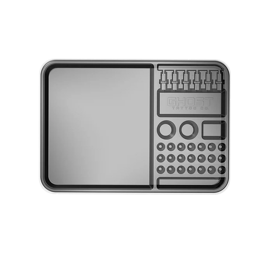 Ghost Tattoo Disposable Tray Tops — Pack of 20