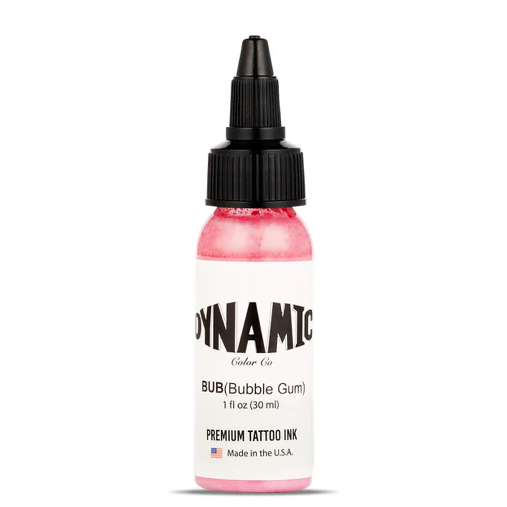 Dynamic Bubble Gum Pink Tattoo Ink - 1 oz. Bottle