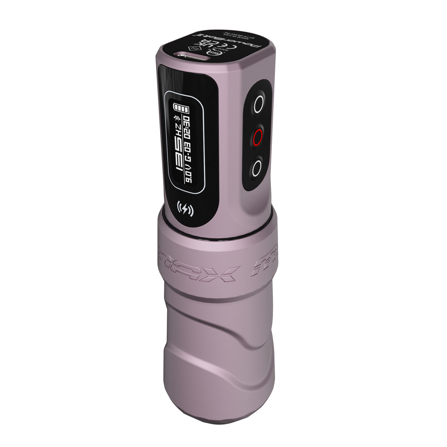 FK Irons Flux Max Tattoo Machine with 2 PowerBolt 2.0 — Special Edition Kawaii Series — 4.0mm Stroke