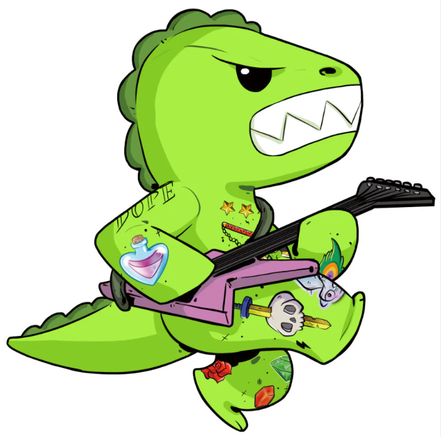 Thrash the Punk Rocker Dino