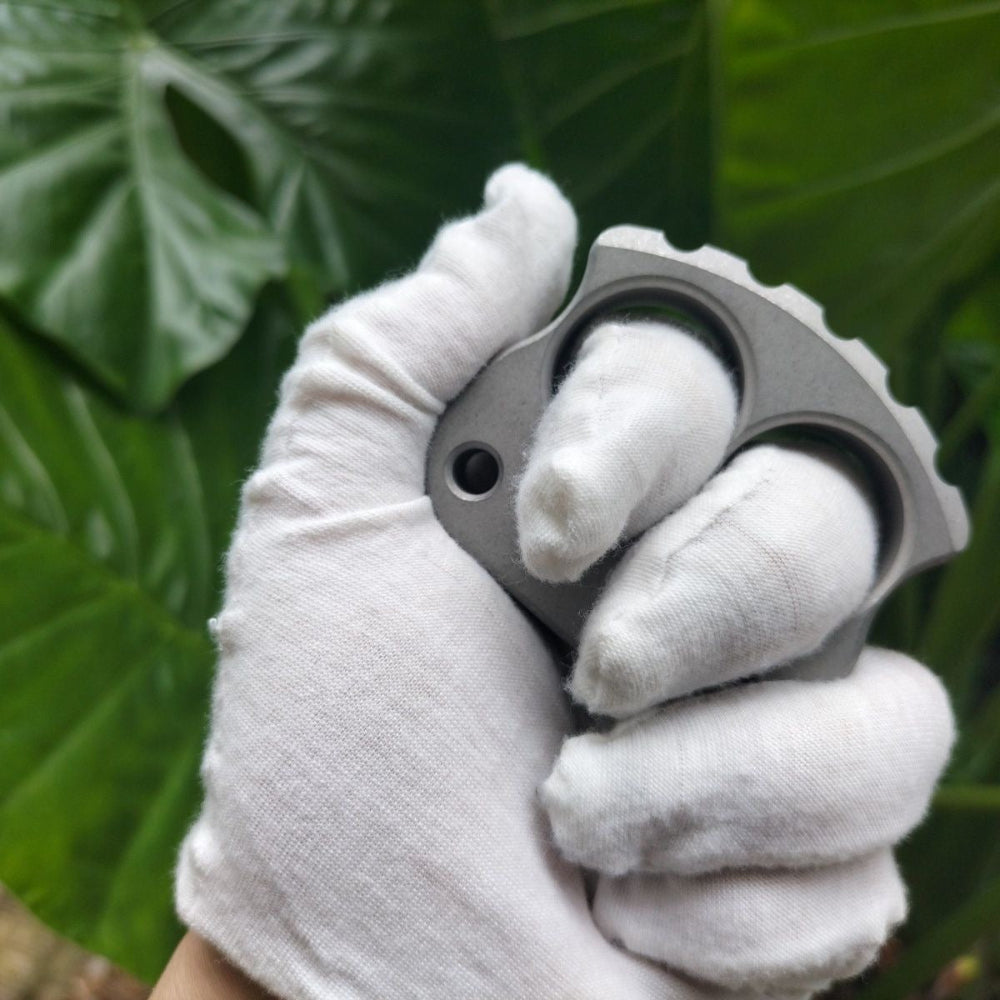 304 Stainless Steel Double Finger Self-Defense Knuckle | EDC Knuckles