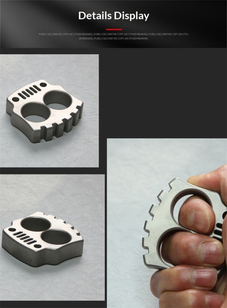 EDC Stainless Steel Knuckle Tool – CNC Machined 304 Steel