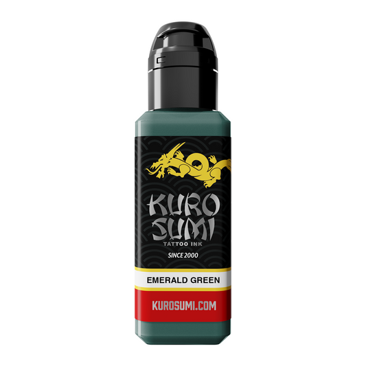Emerald Green — Kuro Sumi Tattoo Ink — 1.5oz