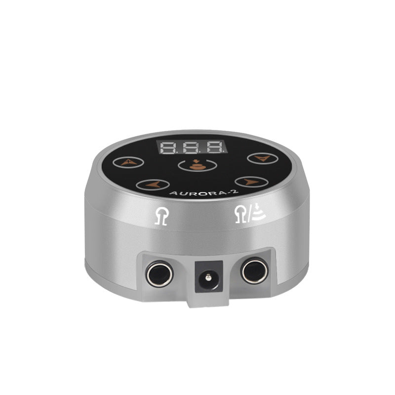 Aurora II LCD Touch Tattoo Power Supply – 3.4A High Output with 1-Year Warranty