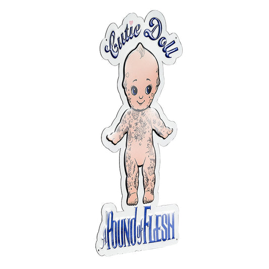 FREE GIFT - A Pound of Flesh Cutie Doll Tin Tacker — Price Per 1