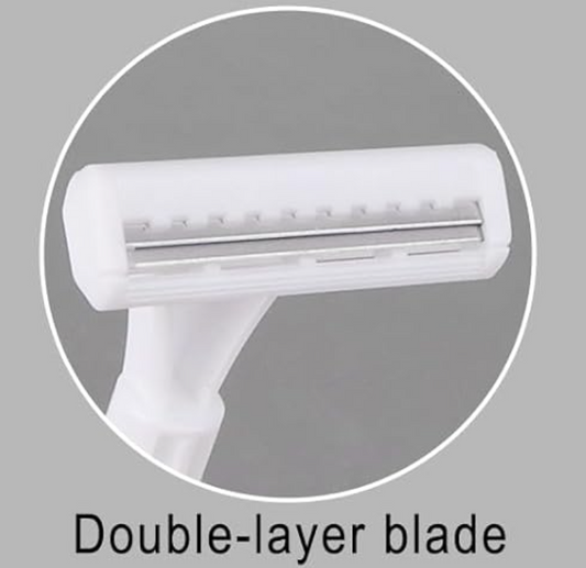 Disposable Twin Blade Razors (100pcs)