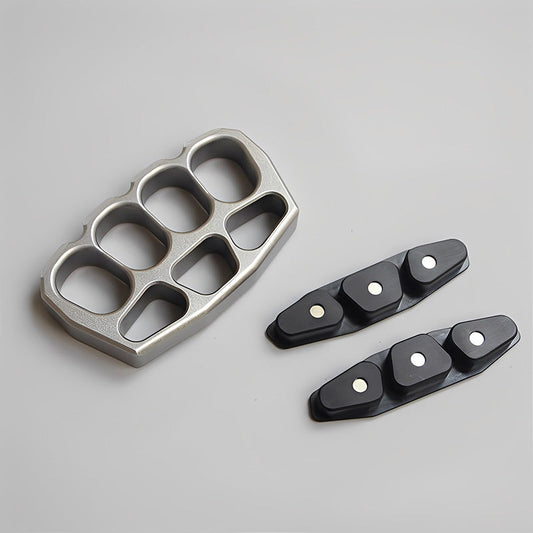 Heavy Solid Metal Magnetic EDC Tool - Minimalist Industrial Pocket Gear