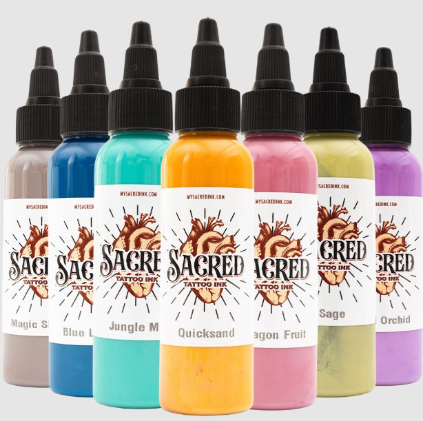 Sacred Tattoo Ink - Jungle Set