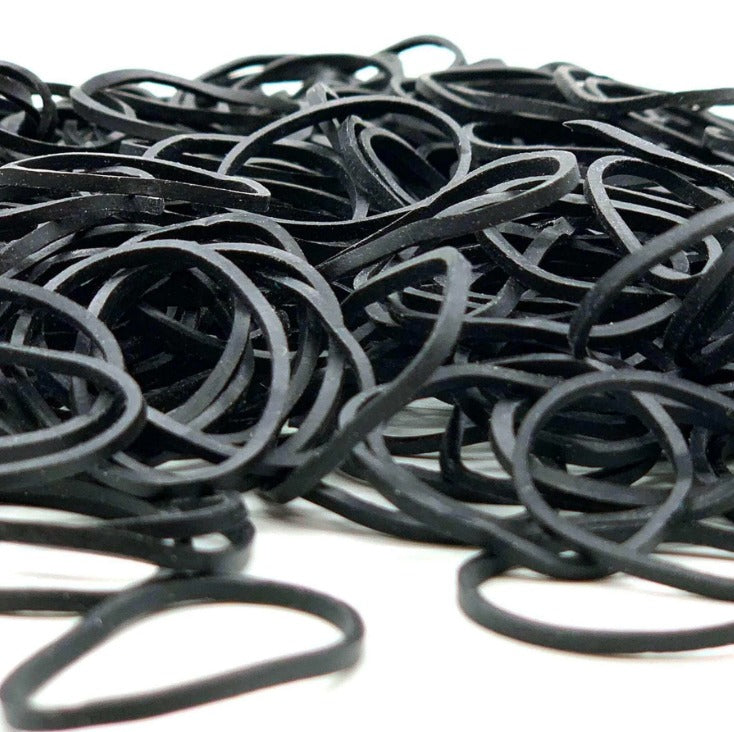 Black Rubber Bands