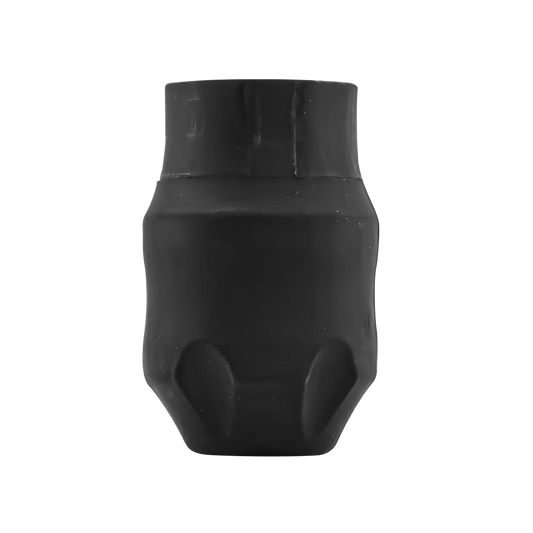FK Irons EXO Rubber 40mm Disposable Tattoo Grips — Black — Box of 24