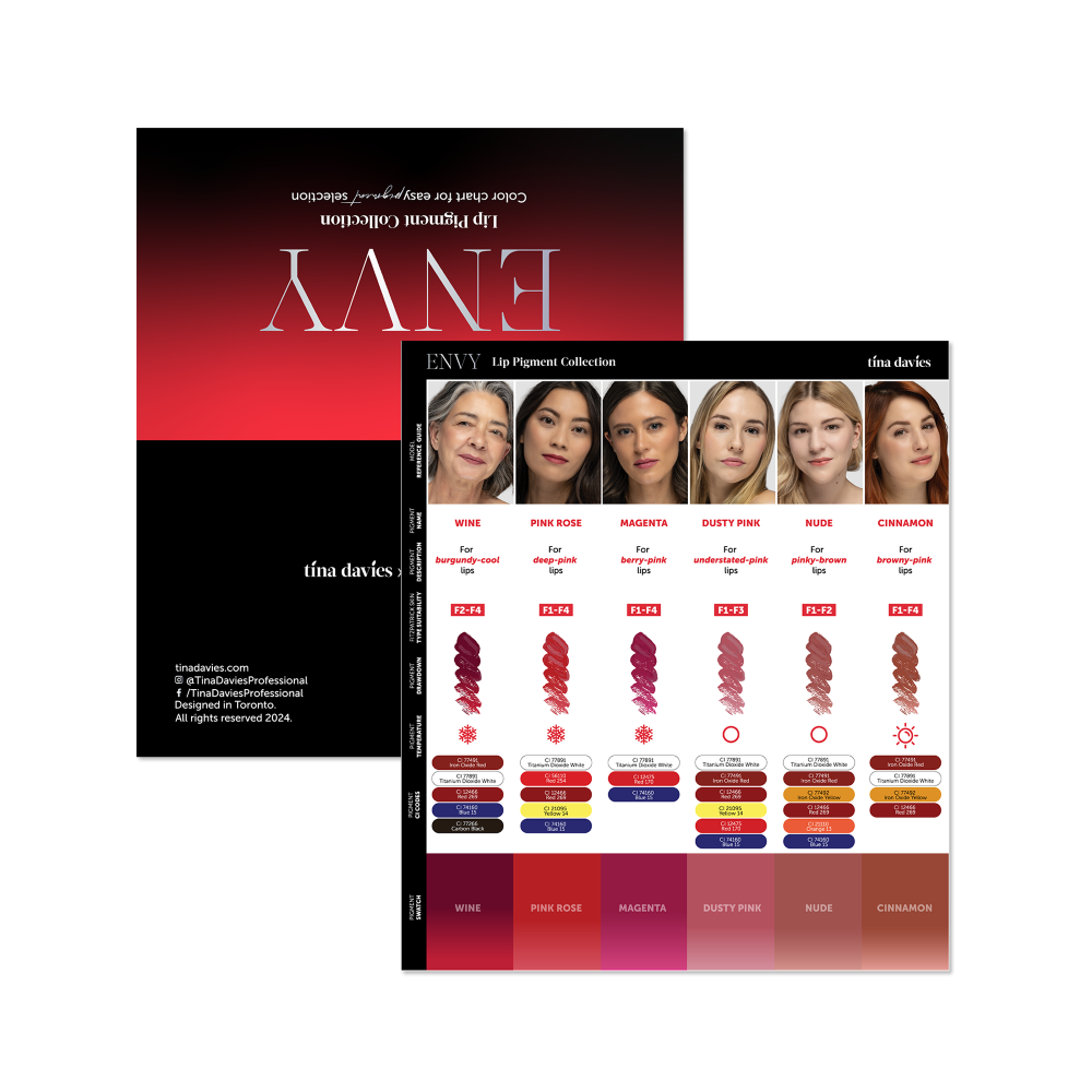 Tina Davies Envy Lip Pigment Collection — 1/2oz