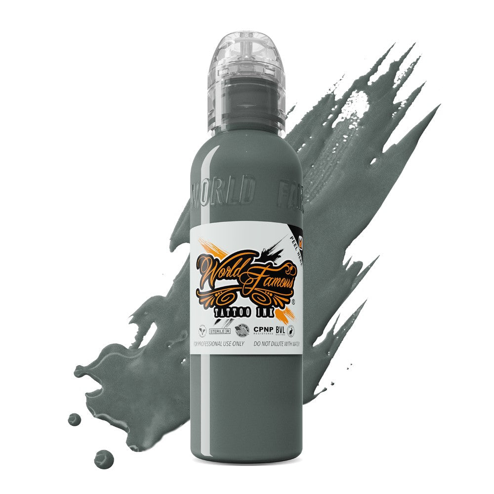 J. Ackerman Green River Grey — World Famous Tattoo Ink — Pick Size