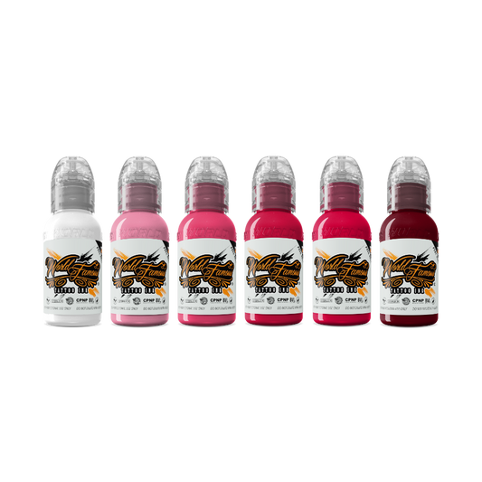 Melek Tastekin Pink Neon Effect Series — World Famous Tattoo Ink — 1oz