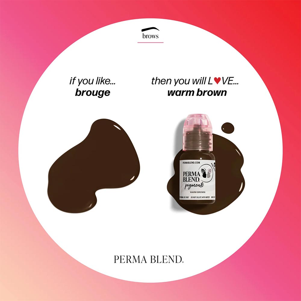 Warm Brown — Perma Blend — 1/2oz Bottle