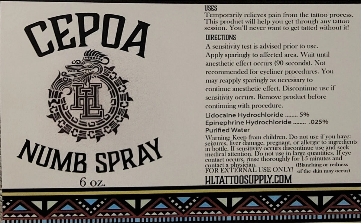 Cepoa Numbing Spray by Higher Level