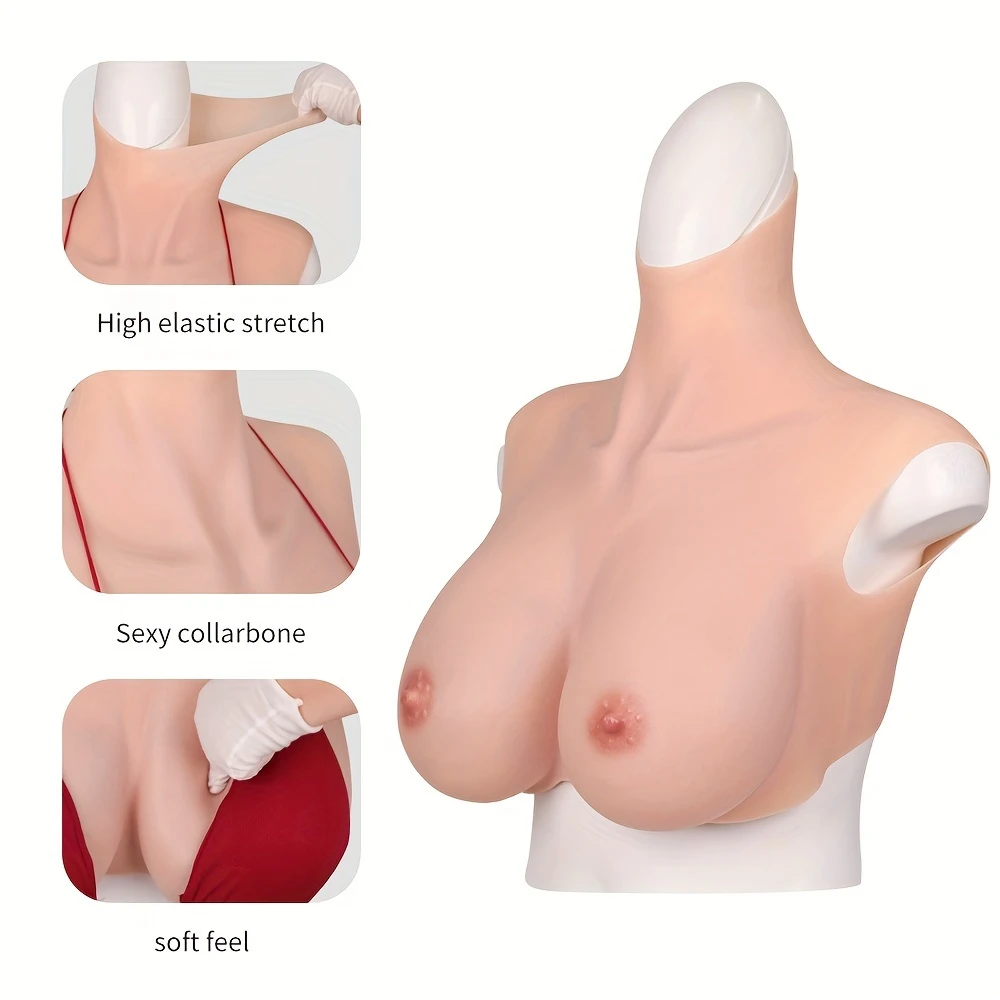 Extra-Large Silicone Breastplate — G, H, R & S Cup