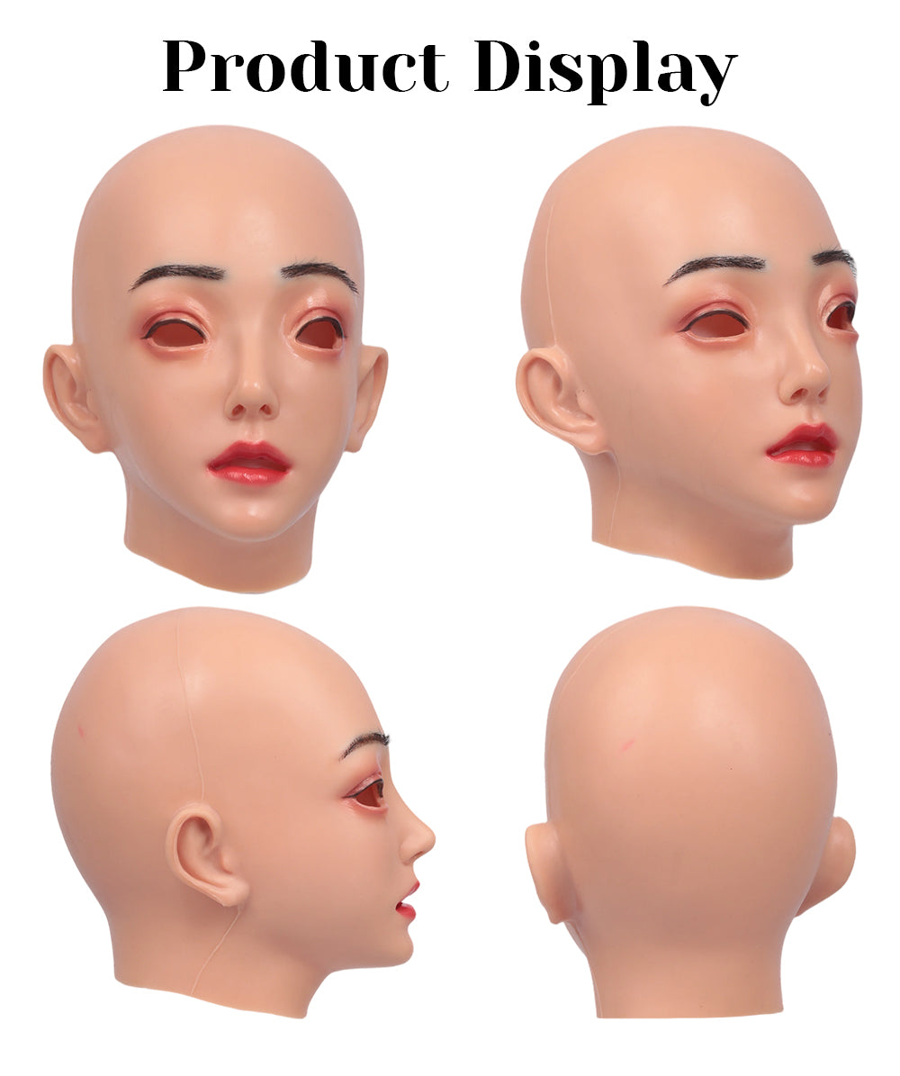 Emily Realistic Female Silicone Character Mask